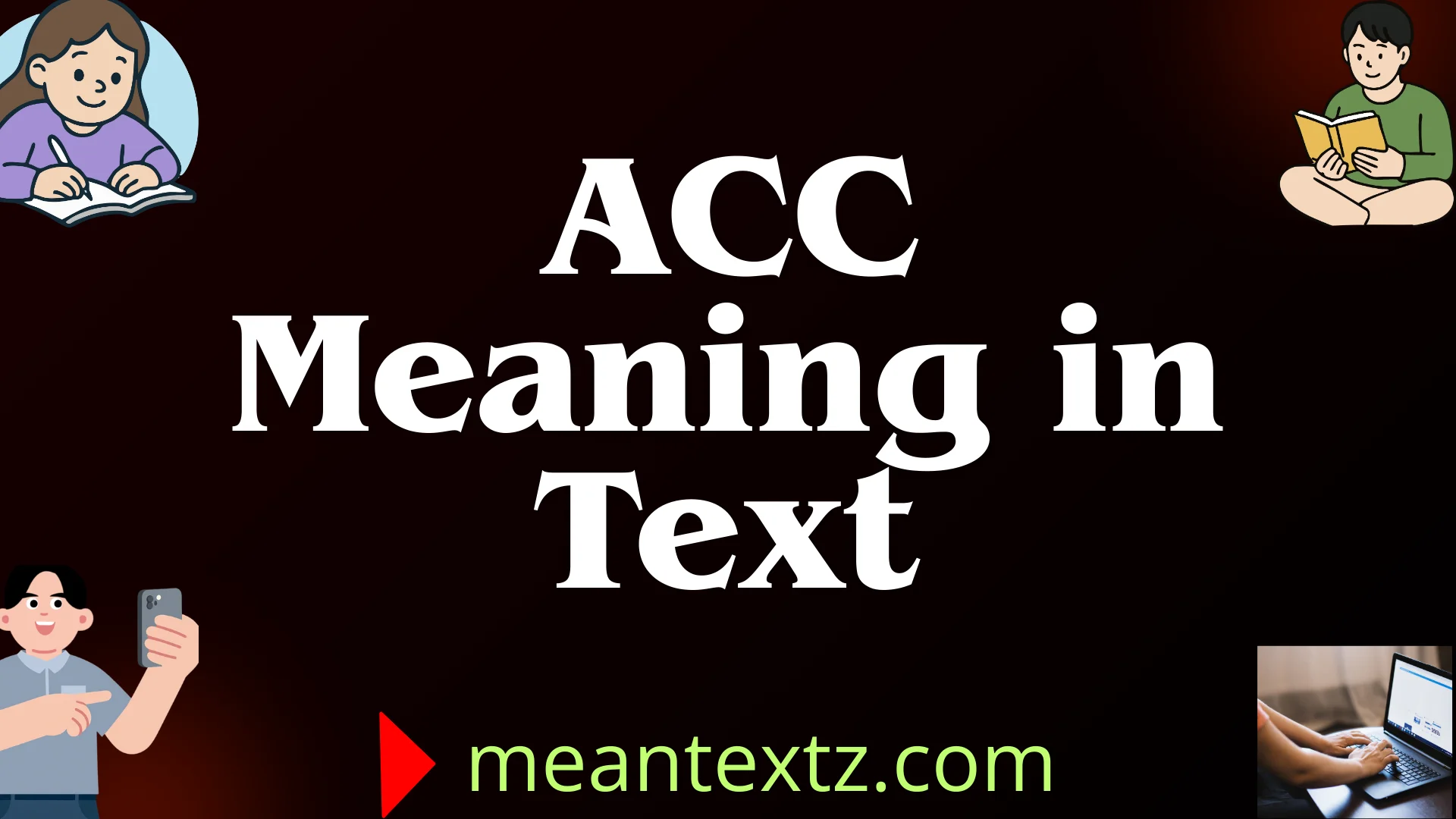 ACC meaning in text