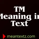 TM Meaning in Text