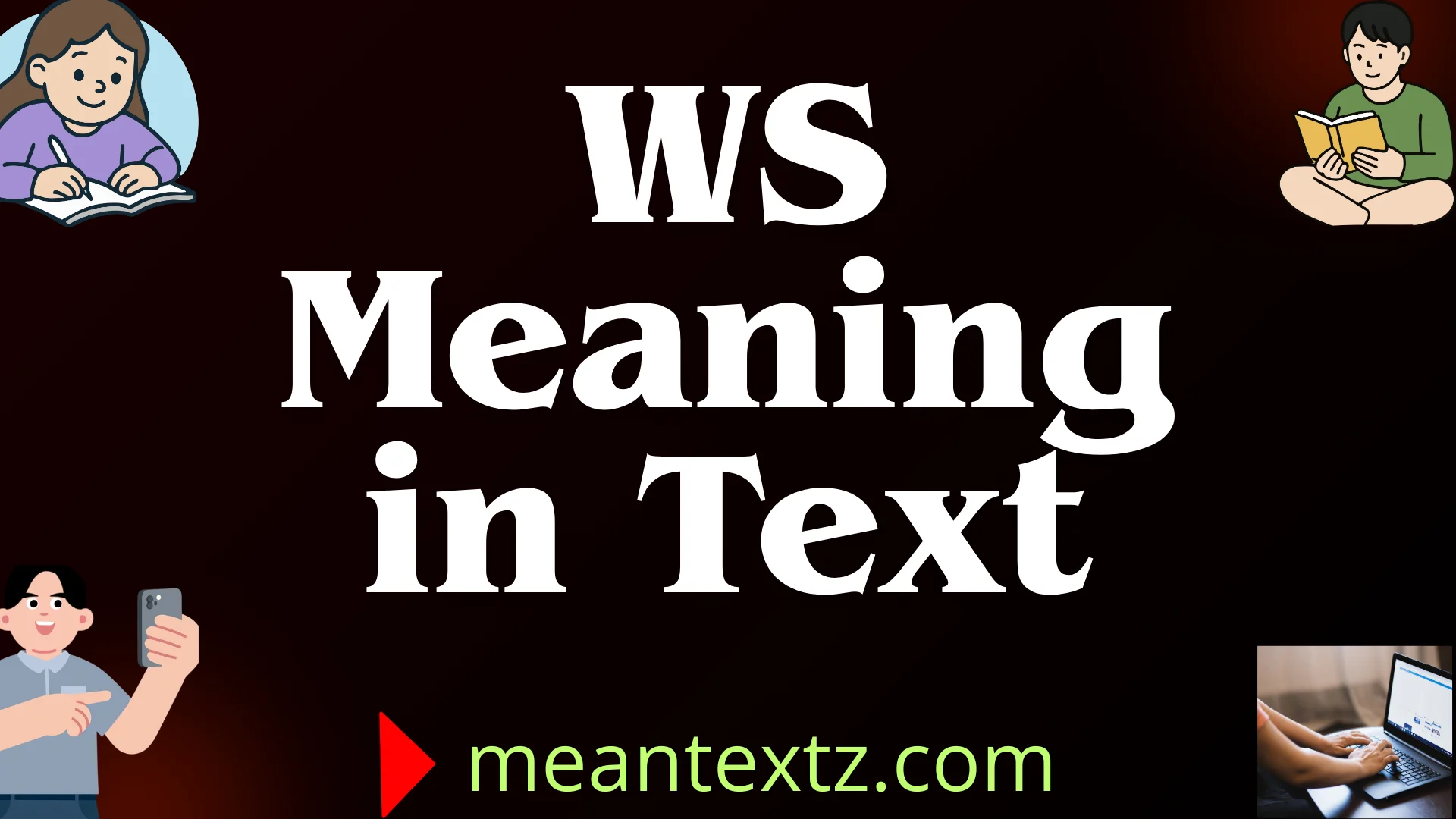 ws meaning in text