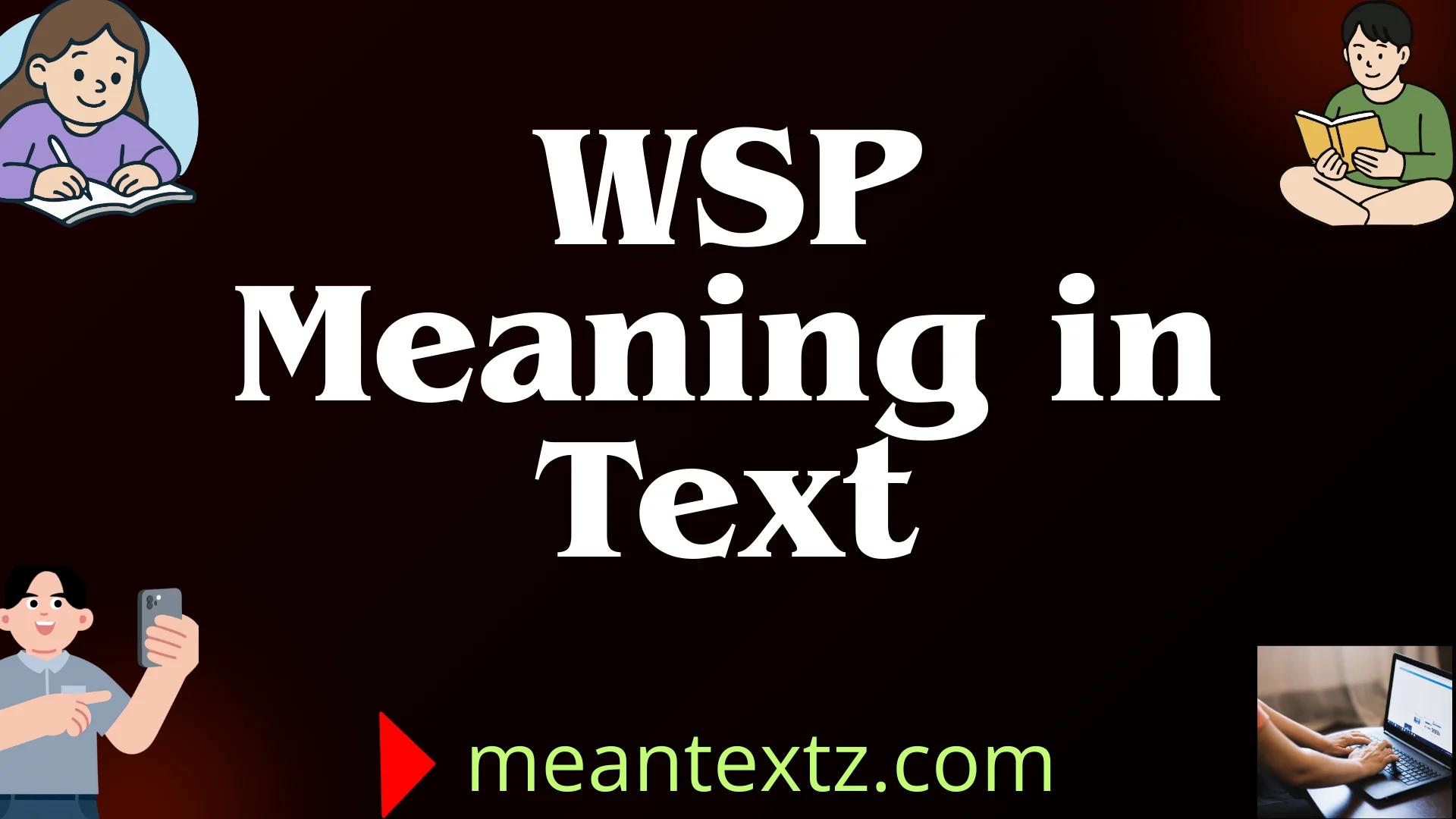 wsp meaning in text