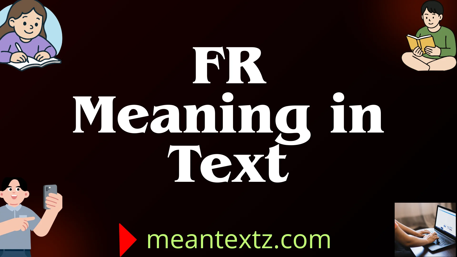 fr meaning in text