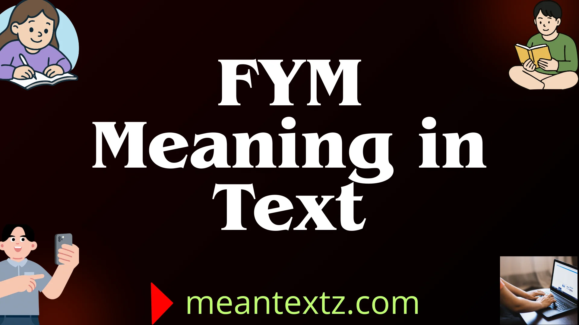 fym meaning in text