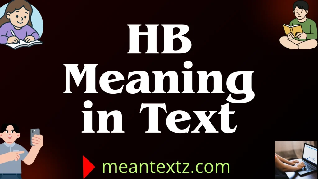 hb meaning in text