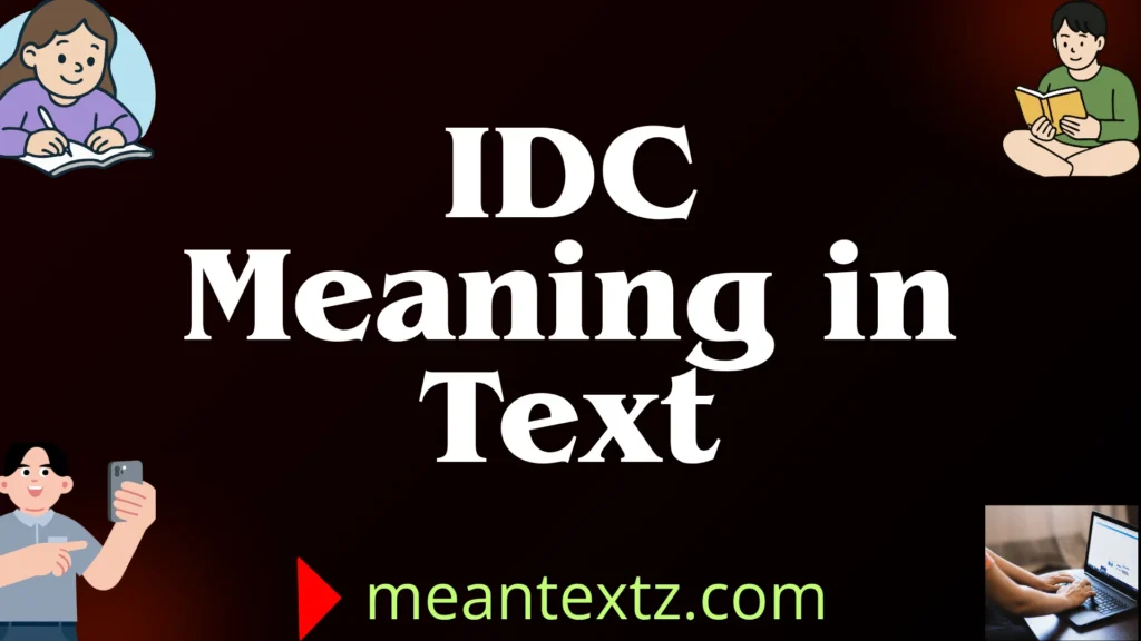 What Does IDC Mean in Text? (2026 Slang Guide You’ll Actually Use)