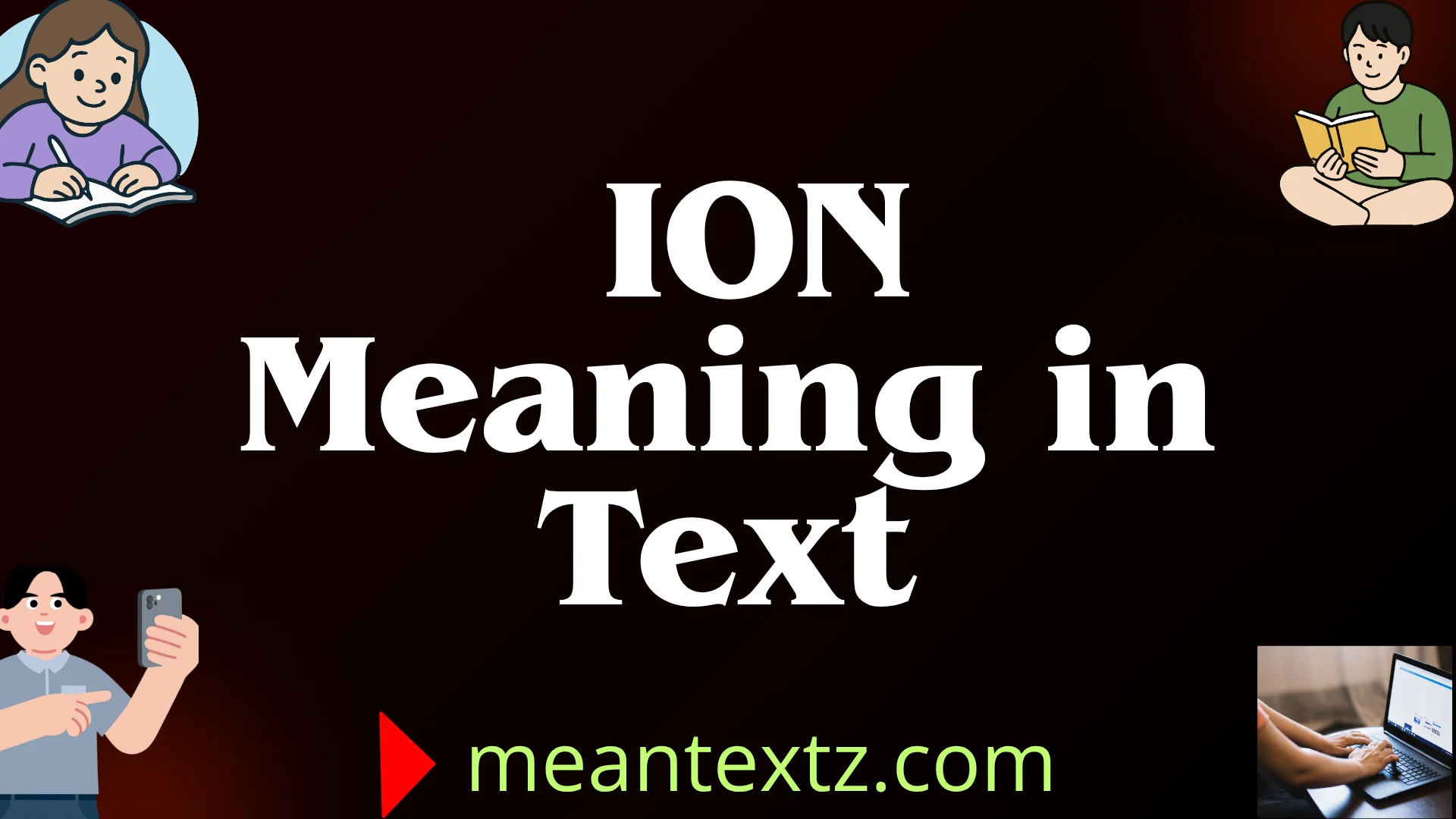 ion meaning in text