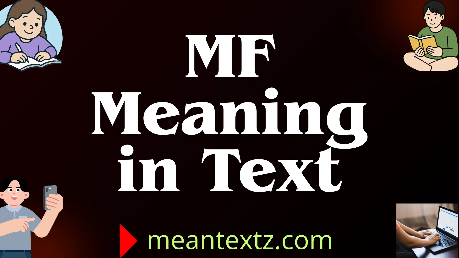 mf meaning in text