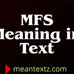mfs meaning in text