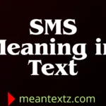 sms meaning in text