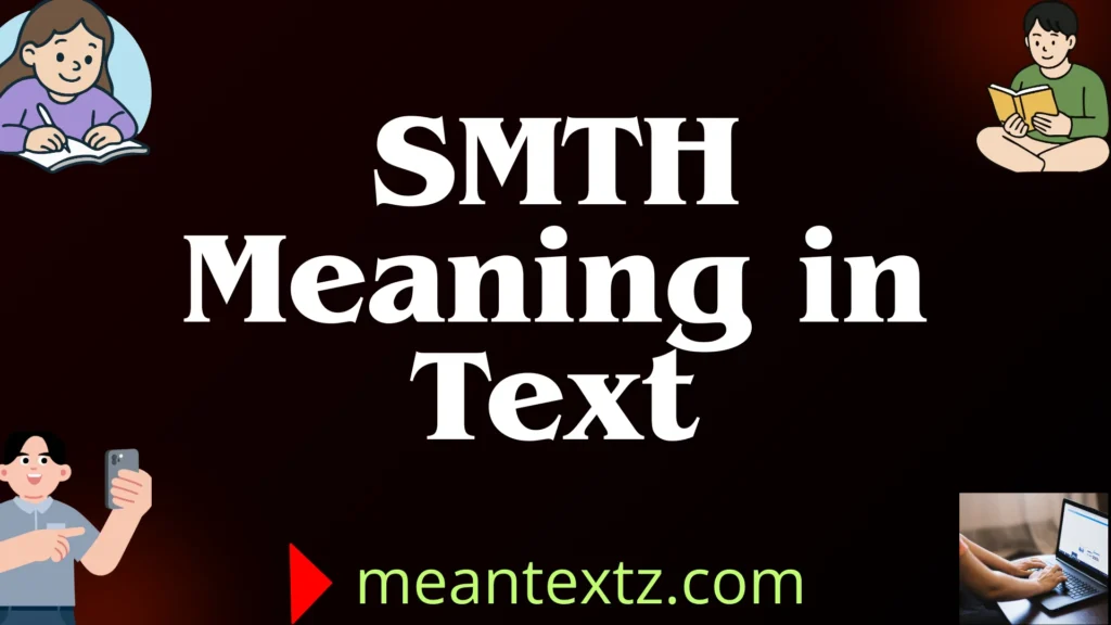 smth meaning in text