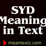 syd meaning in text