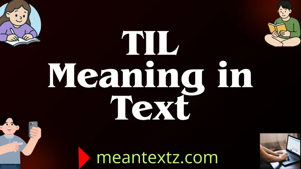 til meaning in text