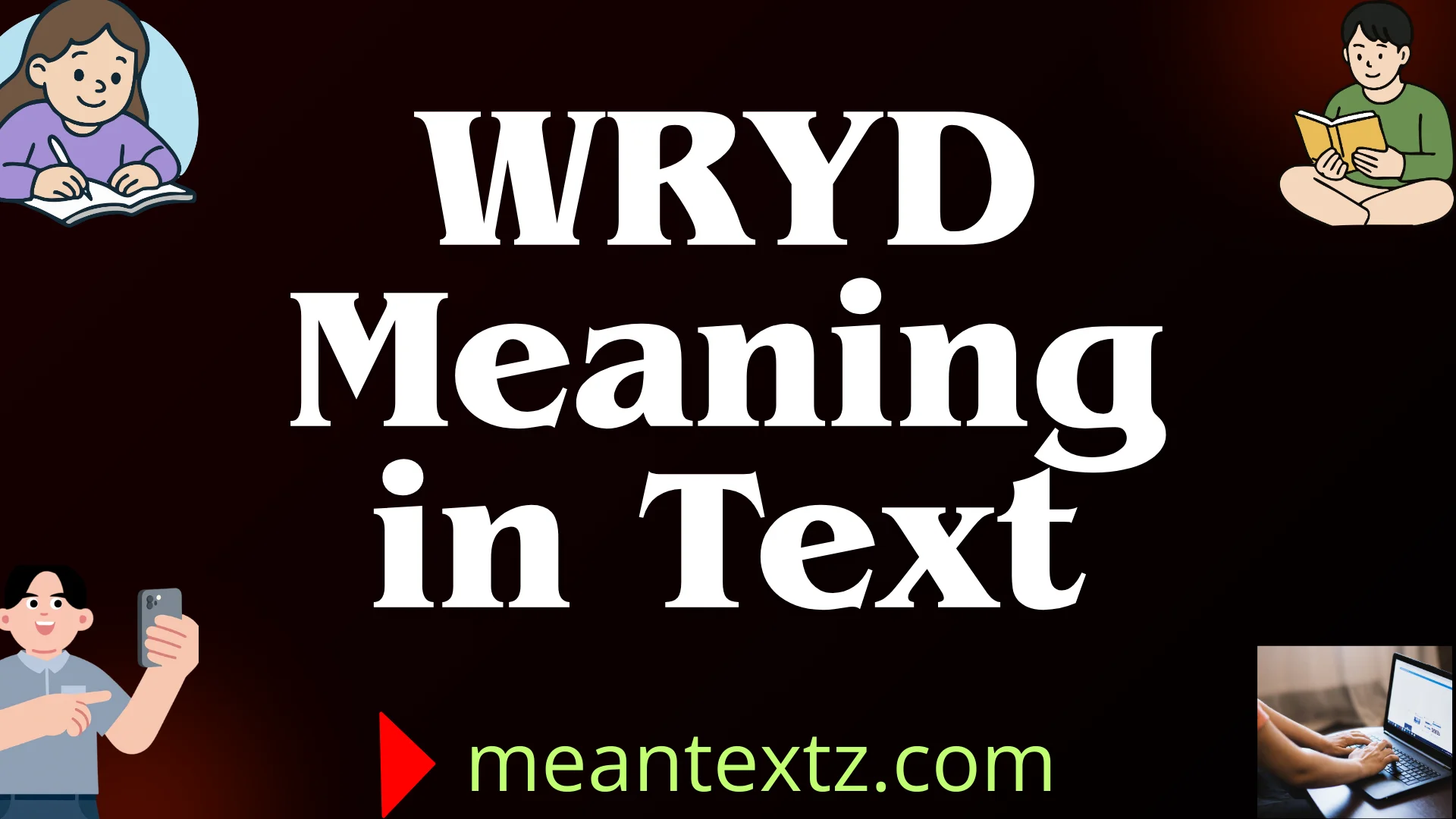 wryd meaning in text