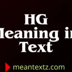 hg meaning in text