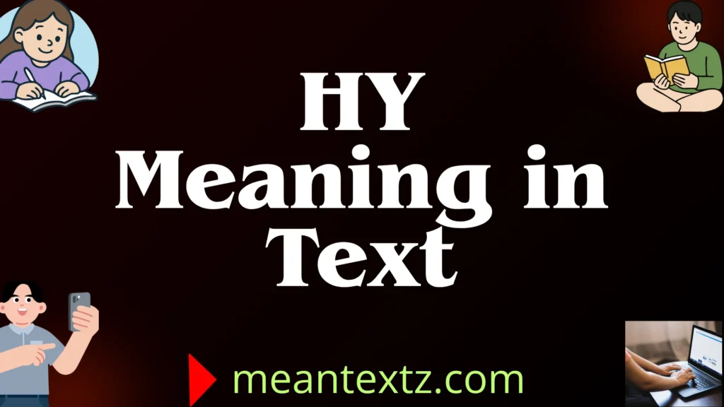 hY meaning in text