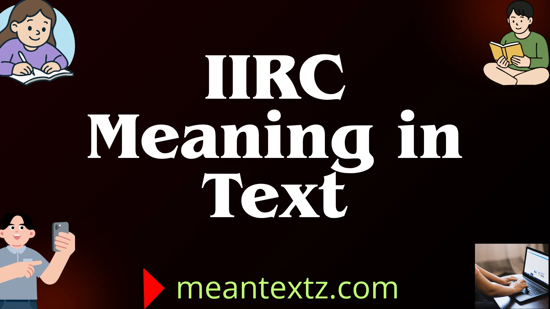 iirc meaning in text