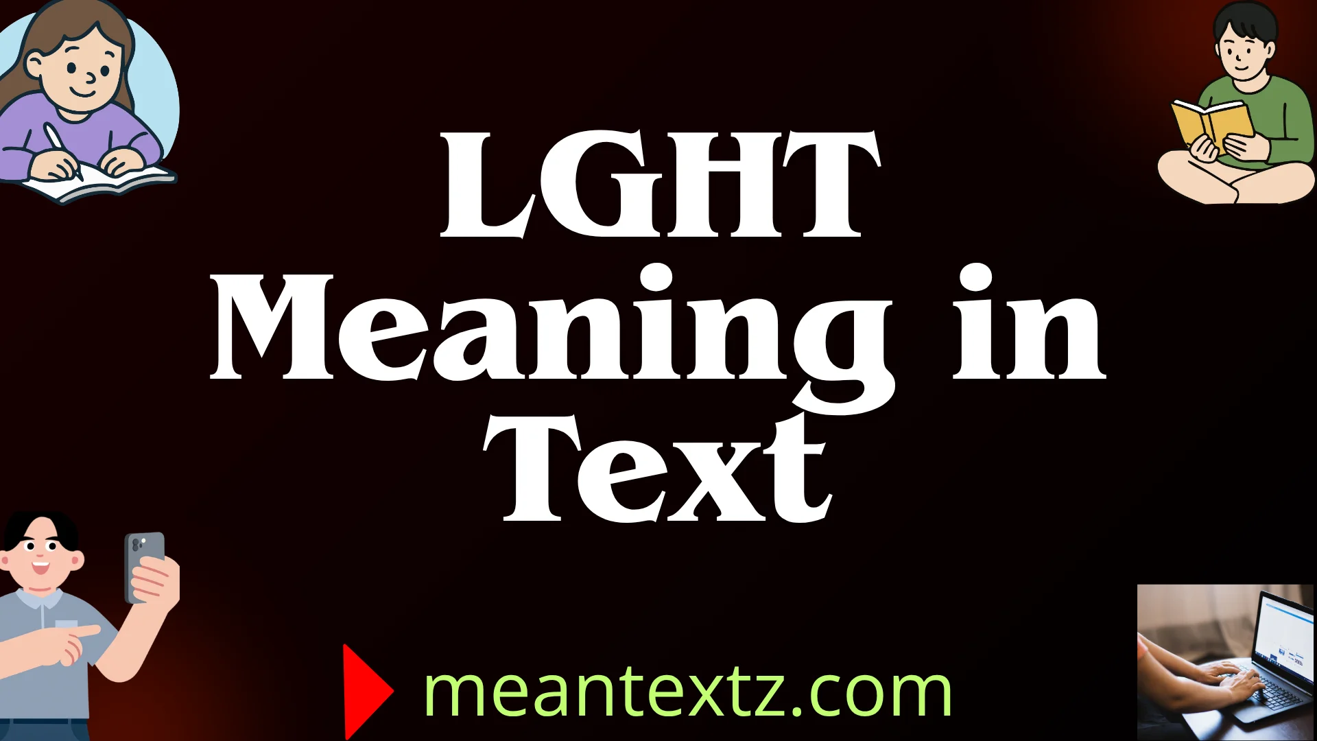 lght meaning in text