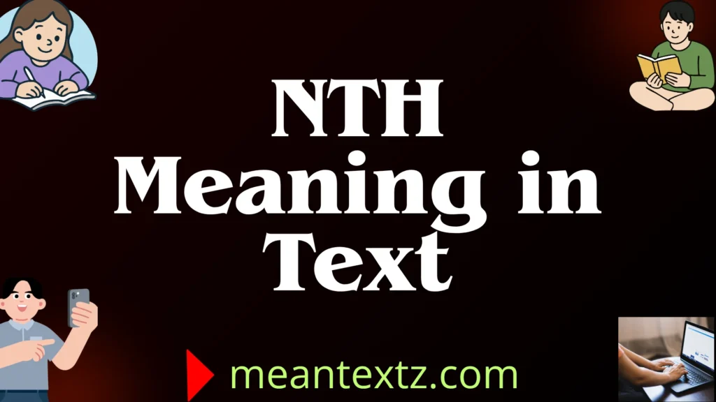 nth meaning in text