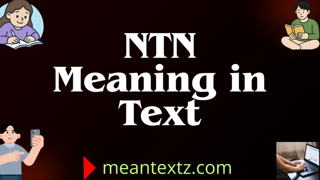 ntn meaning in text
