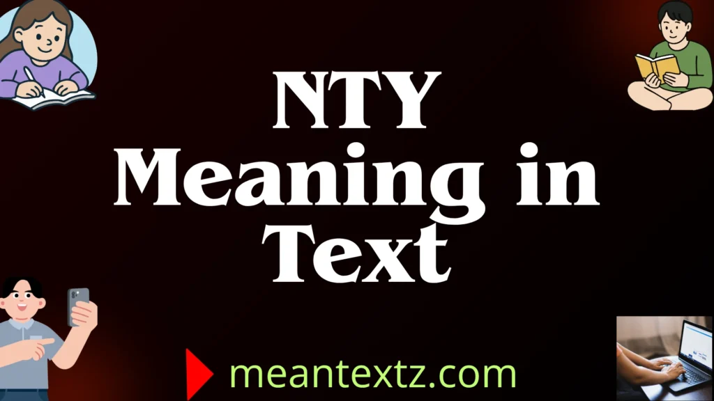 nty meaning in text