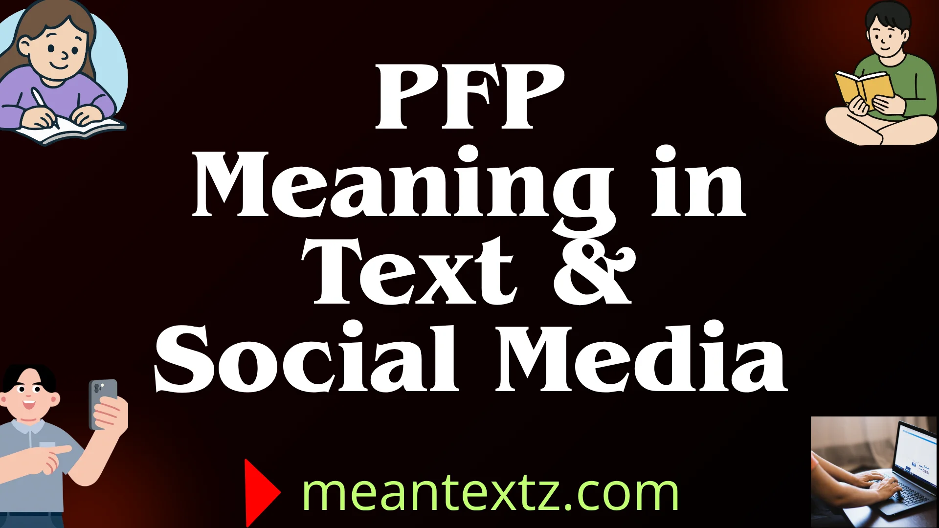 pfp meaning in text & Social Media