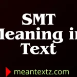 smt meaning in text