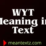 wyt meaning in text