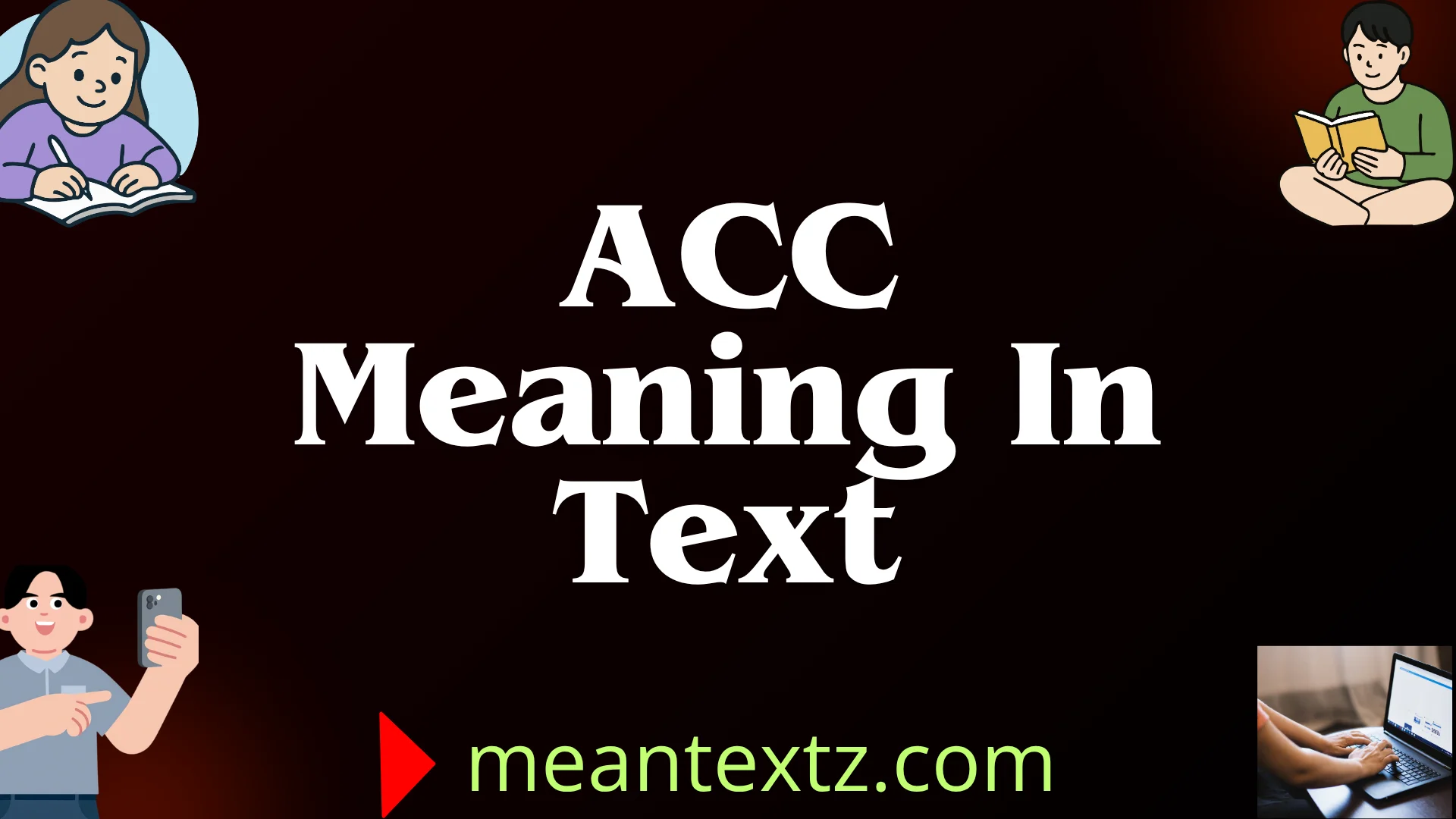 acc meaning in text