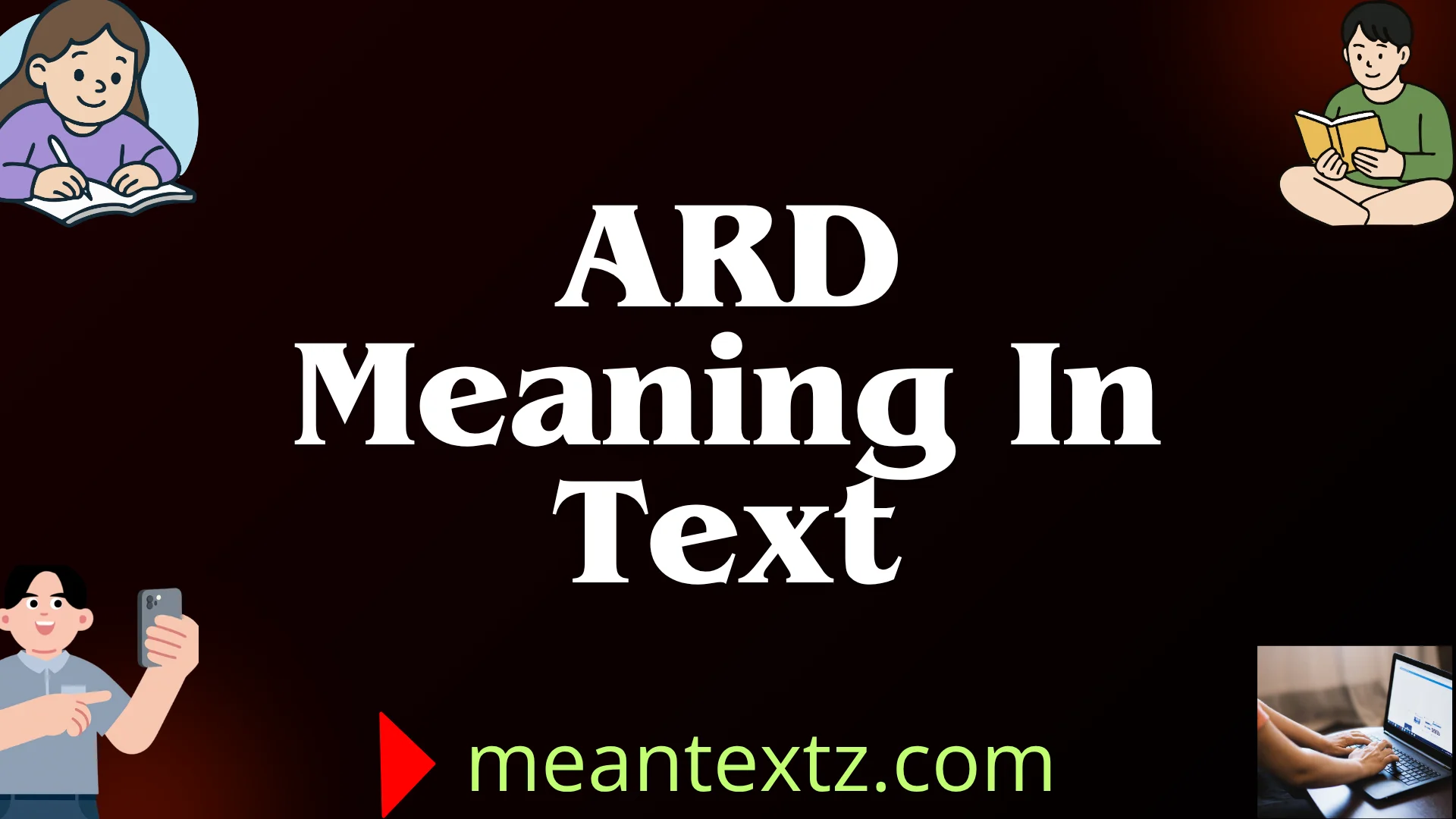 ard meaning in text