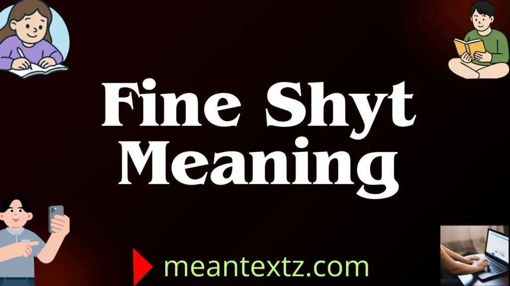 Fine Shyt Meaning