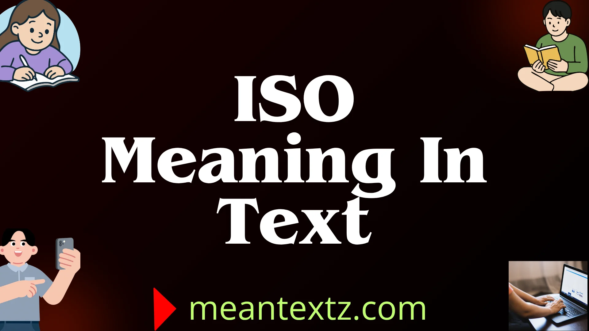 iso meaning in text