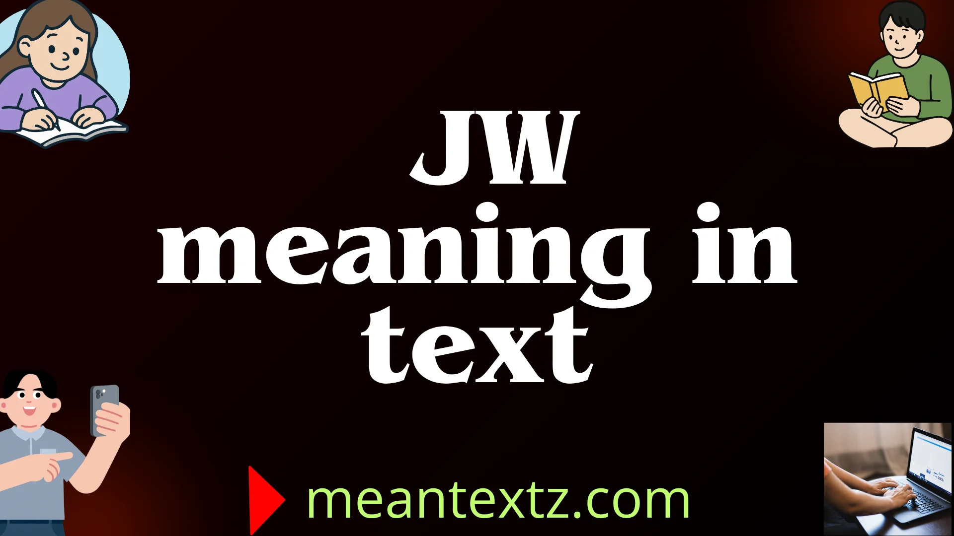 jw meaning in text