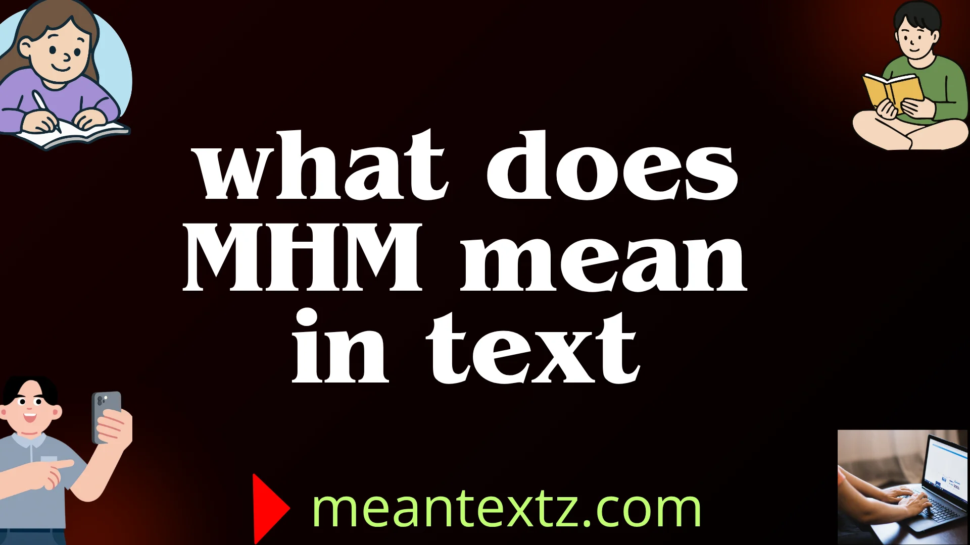 what does mhm mean in text