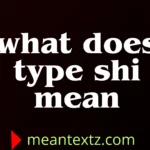 what does type shi mean