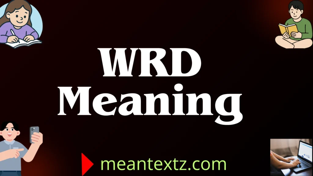 wrd meaning
