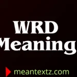 wrd meaning