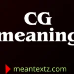cg meaning