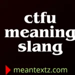 ctfu meaning slang