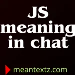 js meaning in chat