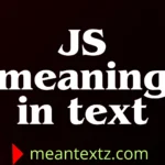 js meaning in text