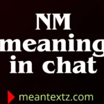 nm meaning in chat