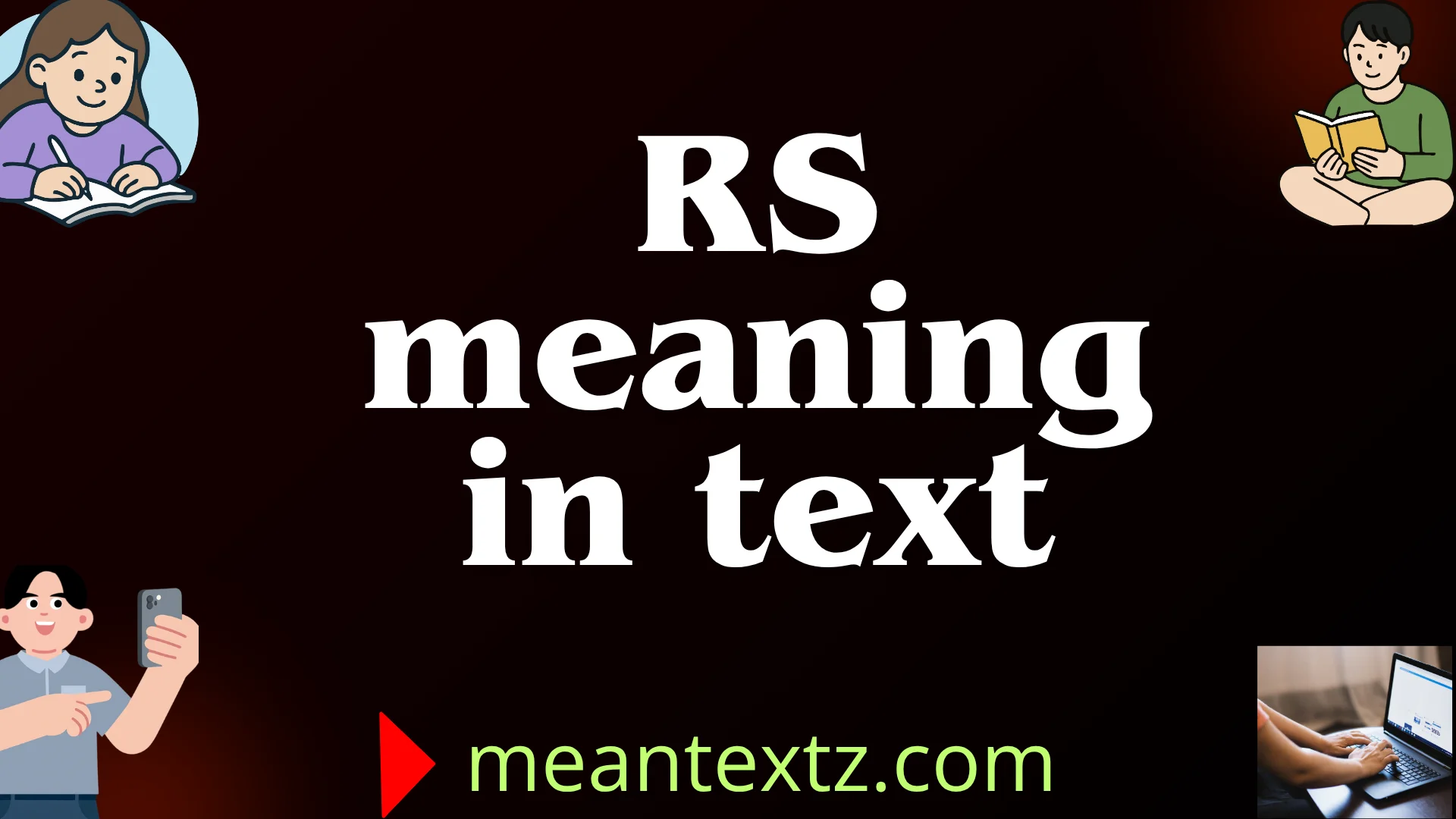 rs meaning in text