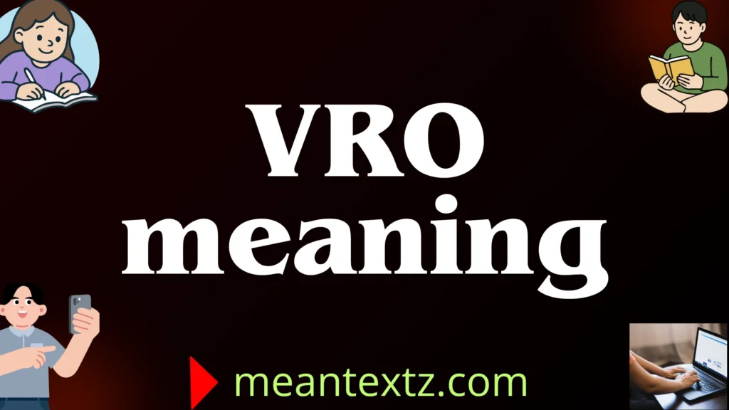 vro meaning