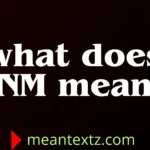 what does nm mean