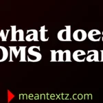 what does oms mean